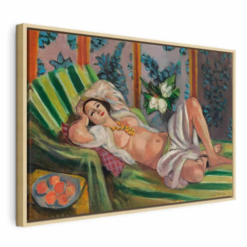 Obraz - Henri Matisse – Leżąca odaliska z magnoliami - obrazek 1