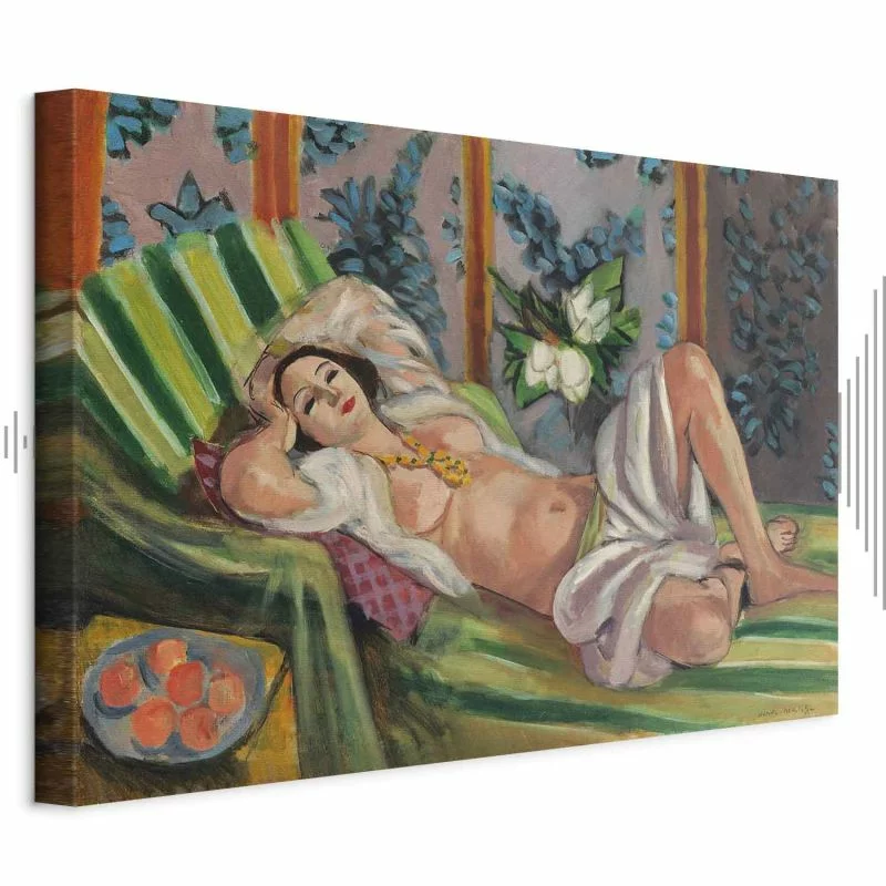 Obraz - Henri Matisse – Leżąca odaliska z magnoliami - obrazek 1