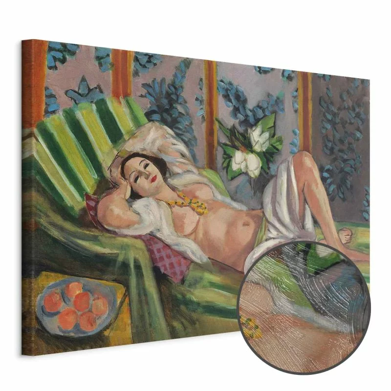 Obraz - Henri Matisse – Leżąca odaliska z magnoliami - obrazek 1