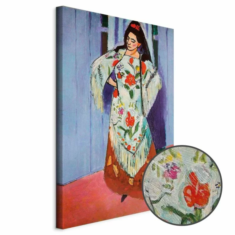 Obraz - Henri Matisse – Madame Matisse z szalem Manila - obrazek 1
