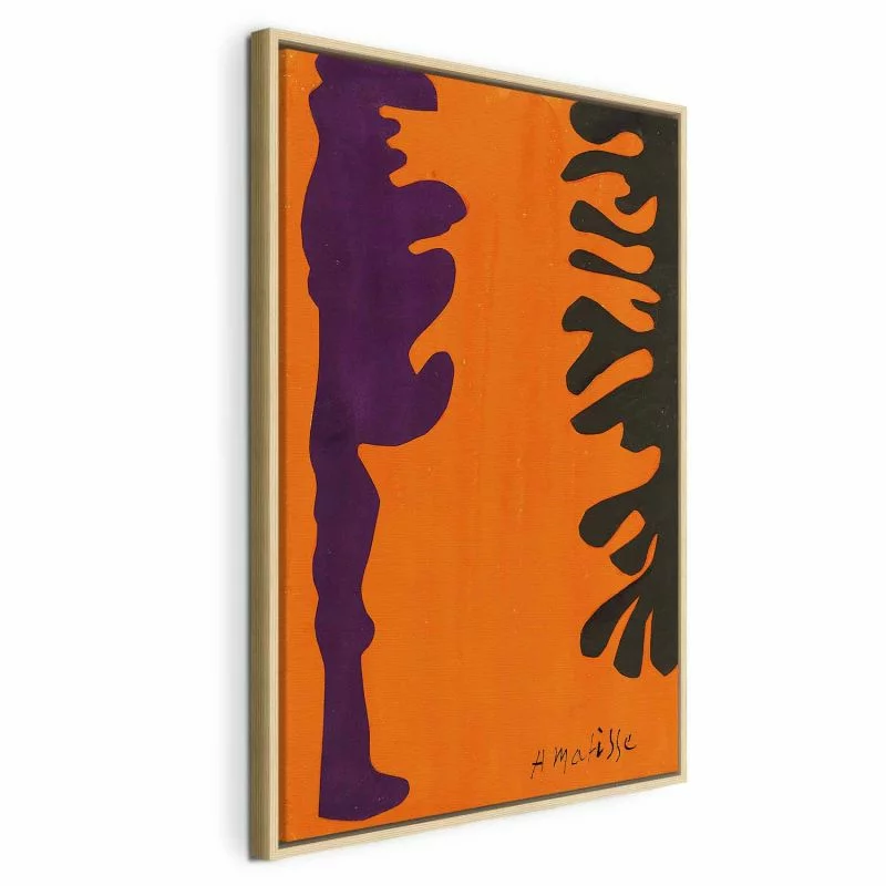 Obraz - Henri Matisse – Arabeski na pomarańczowym tle - obrazek 1