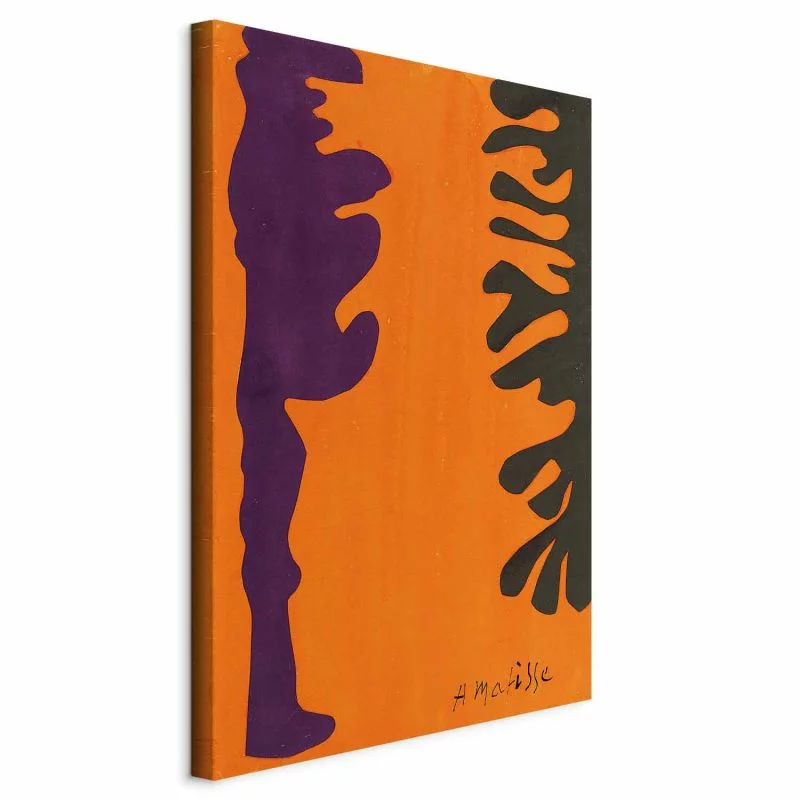 Obraz - Henri Matisse – Arabeski na pomarańczowym tle - obrazek 1