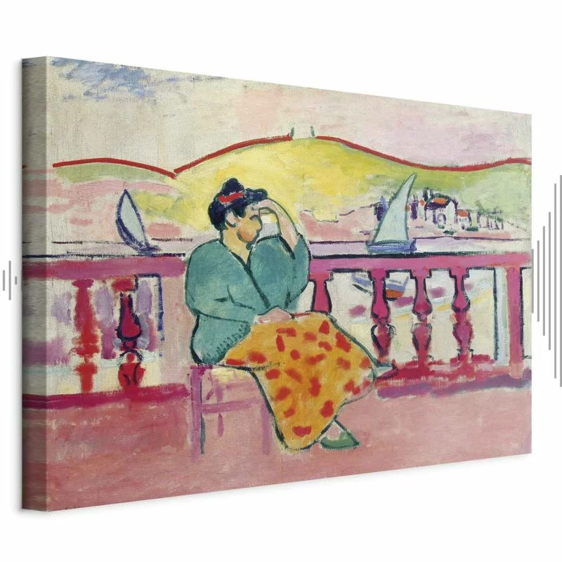 Obraz - Henri Matisse – Pani na tarasie - obrazek 1