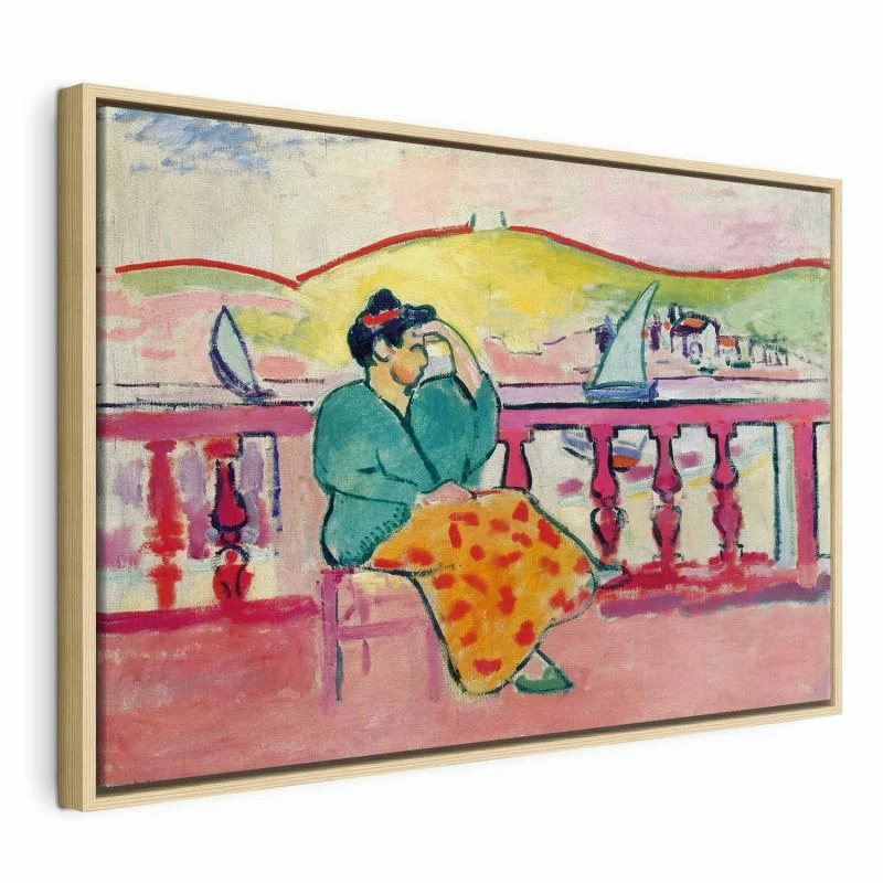 Obraz - Henri Matisse – Pani na tarasie - obrazek 1