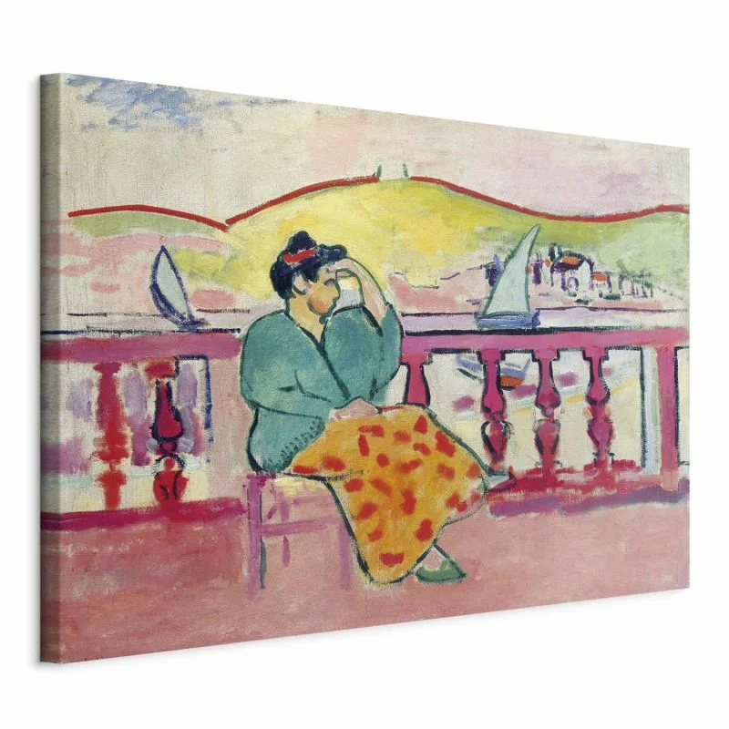 Obraz - Henri Matisse – Pani na tarasie - obrazek 1