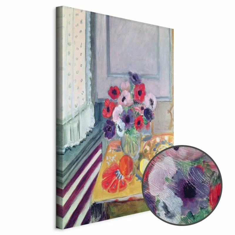 Obraz - Henri Matisse – Martwa natura z zawilcami - obrazek 1