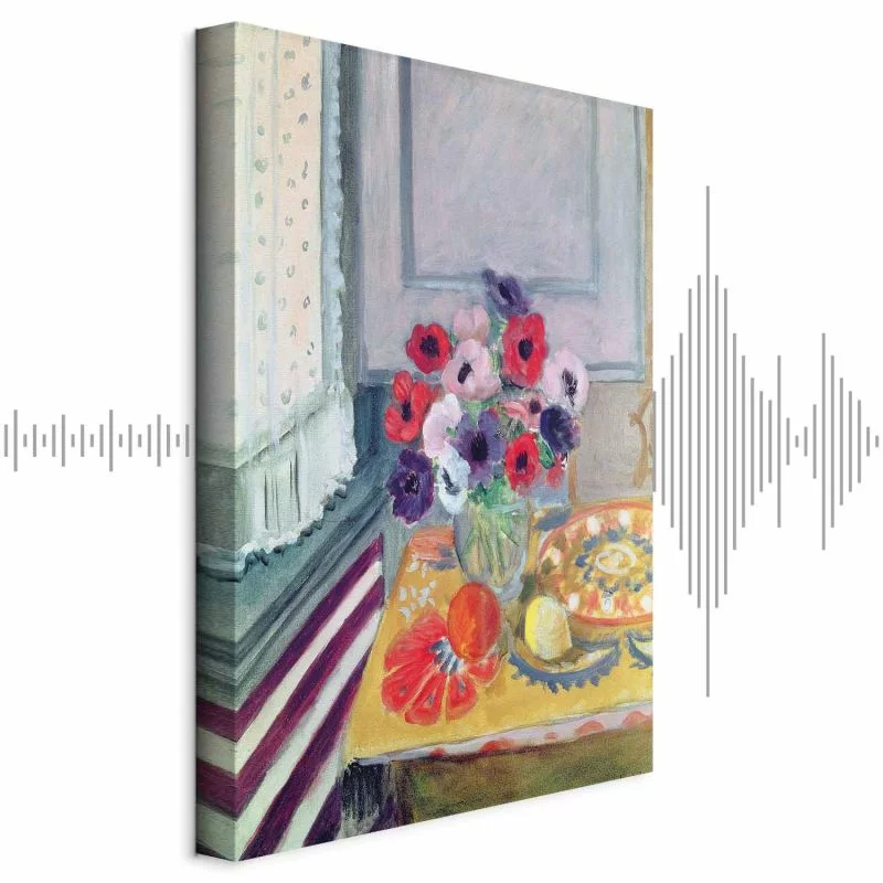 Obraz - Henri Matisse – Martwa natura z zawilcami - obrazek 1