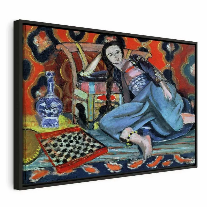 Obraz - Henri Matisse – Odaliska z tureckim krzesłem - obrazek 1
