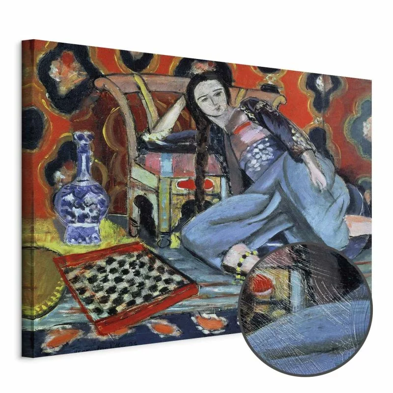 Obraz - Henri Matisse – Odaliska z tureckim krzesłem - obrazek 1