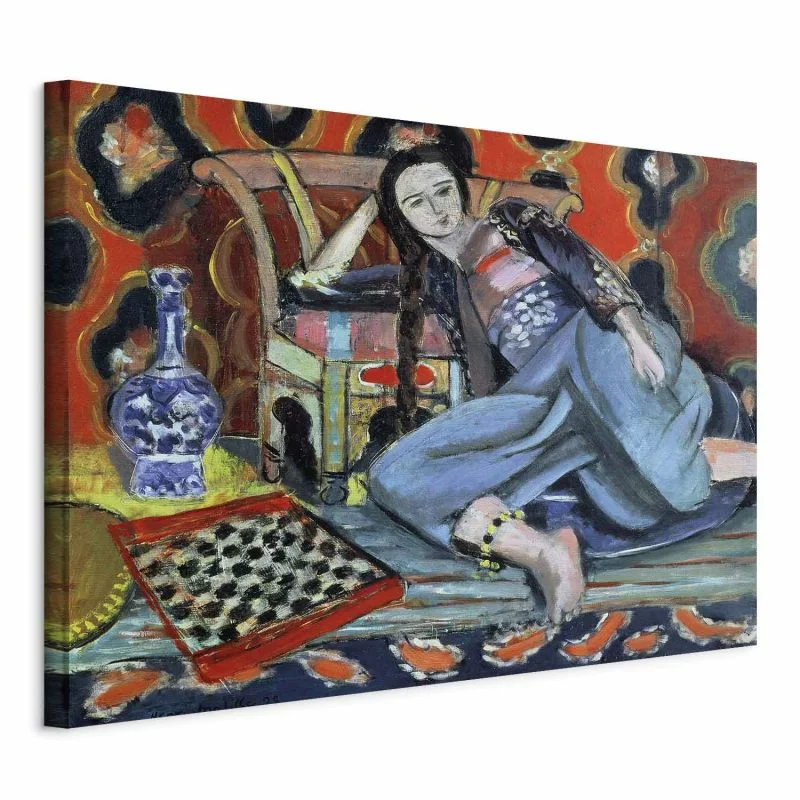 Obraz - Henri Matisse – Odaliska z tureckim krzesłem - obrazek 1