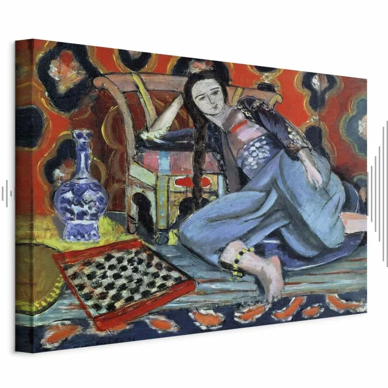 Obraz - Henri Matisse – Odaliska z tureckim krzesłem - obrazek 1