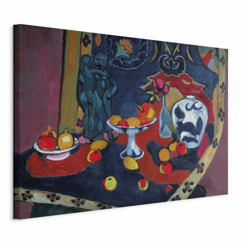 Obraz - Henri Matisse – Martwa natura z owocami i posągiem z brązu - obrazek 1