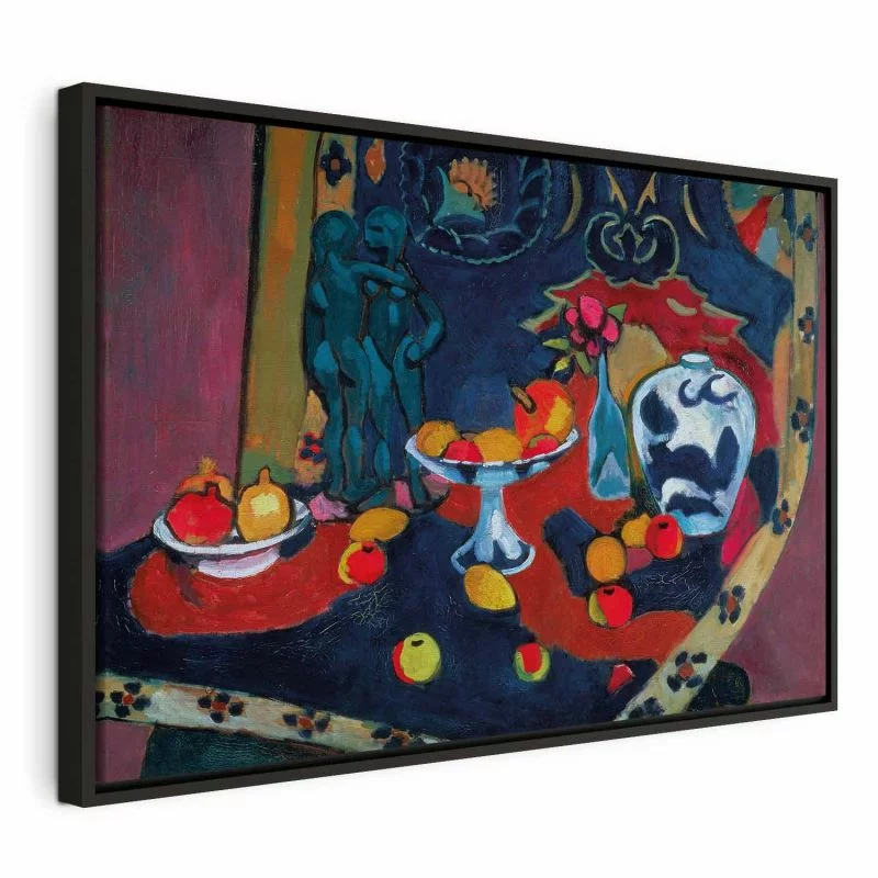 Obraz - Henri Matisse – Martwa natura z owocami i posągiem z brązu - obrazek 1