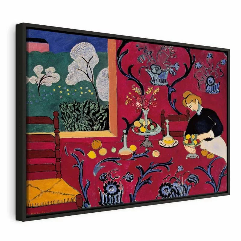 Obraz - Henri Matisse – Harmonia w czerwieni (Czerwony pokój) - obrazek 1