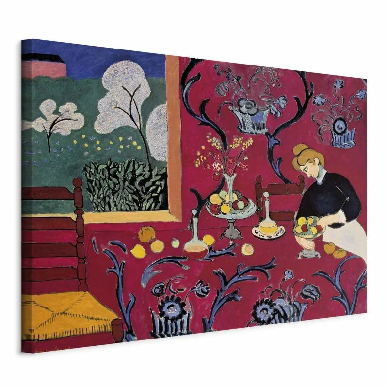 Obraz - Henri Matisse – Harmonia w czerwieni (Czerwony pokój) - obrazek 1