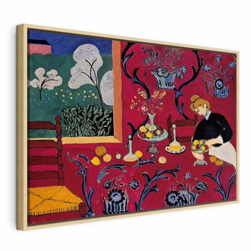 Obraz - Henri Matisse – Harmonia w czerwieni (Czerwony pokój) - obrazek 1