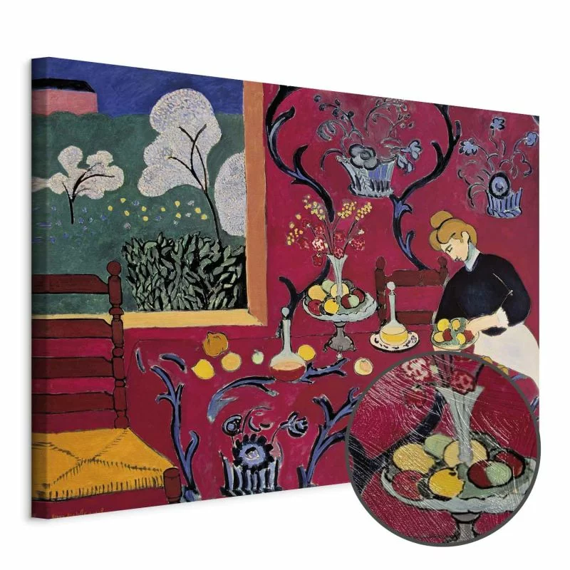 Obraz - Henri Matisse – Harmonia w czerwieni (Czerwony pokój) - obrazek 1