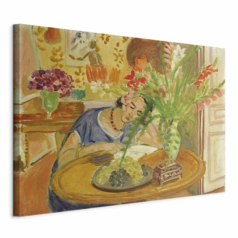 Obraz - Henri Matisse – Kobieta z mieczykami - obrazek 1