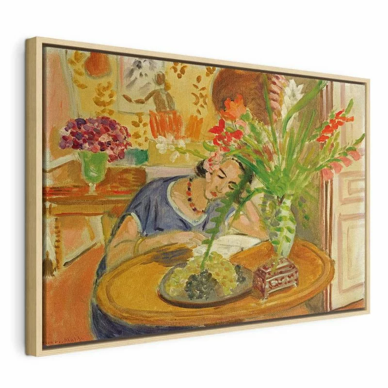 Obraz - Henri Matisse – Kobieta z mieczykami - obrazek 1