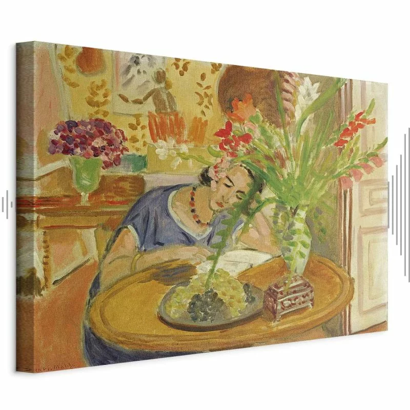 Obraz - Henri Matisse – Kobieta z mieczykami - obrazek 1