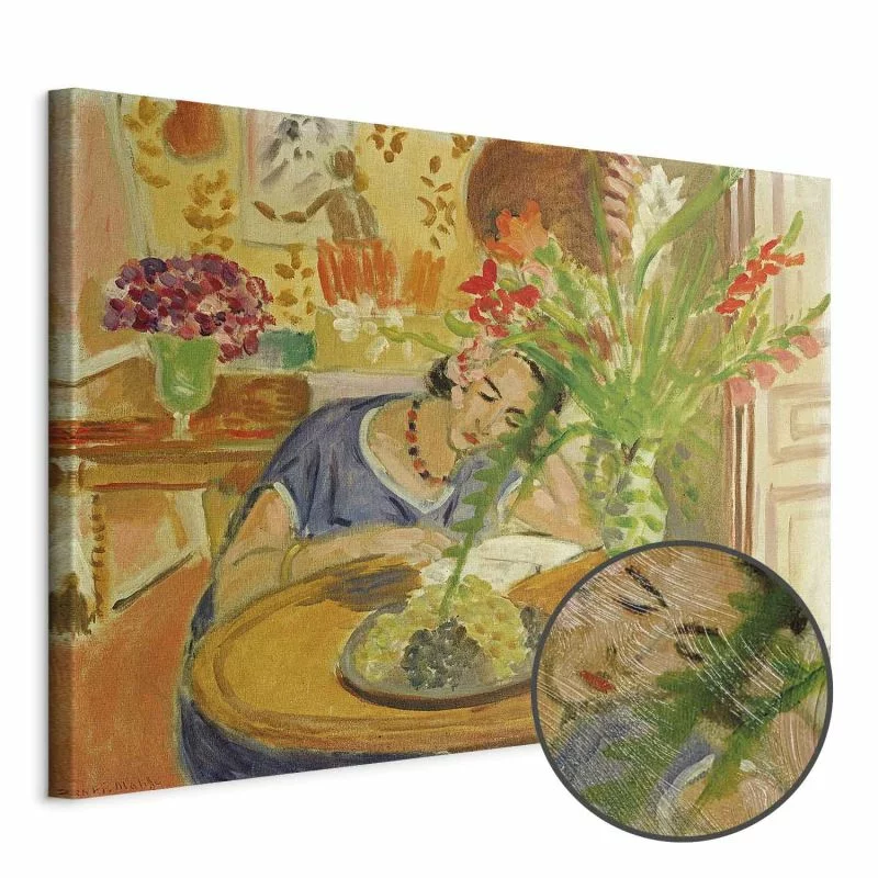 Obraz - Henri Matisse – Kobieta z mieczykami - obrazek 1