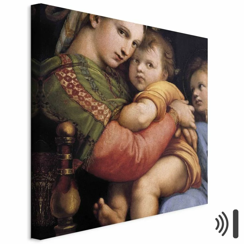 Obraz - Rafael Santi – Madonna on a Chair - obrazek 1