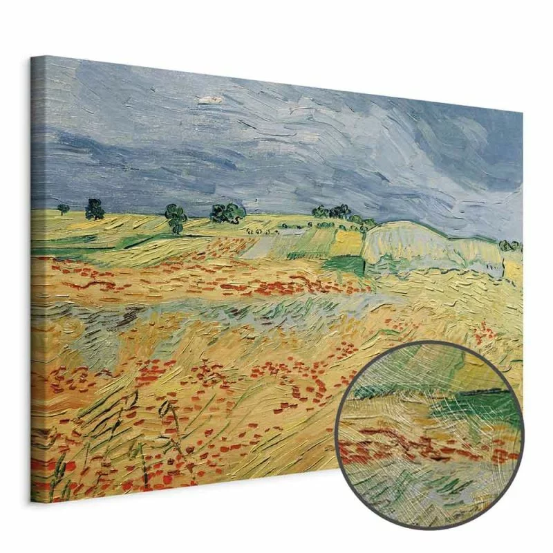 Obraz - Vincent van Gogh – Pola z kwitnącymi makami - obrazek 1