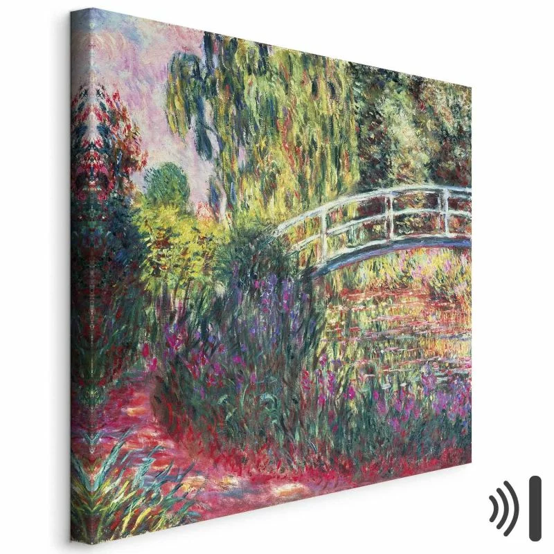 Obraz - Claude Monet – Japoński mostek w Giverny - obrazek 1