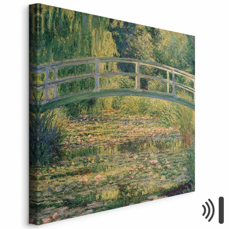 Obraz - Claude Monet – Mostek nad stawem z liliami wodnym - obrazek 1