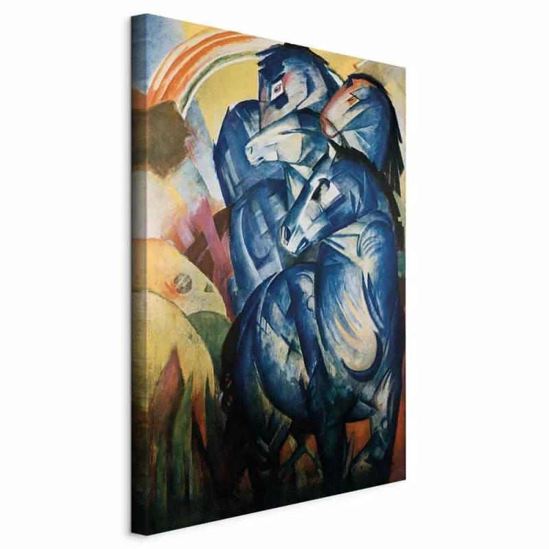 Obraz - The tower of blue horses (Franz Marc) - obrazek 1