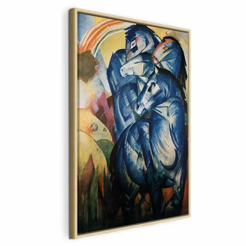 Obraz - The tower of blue horses (Franz Marc) - obrazek 1