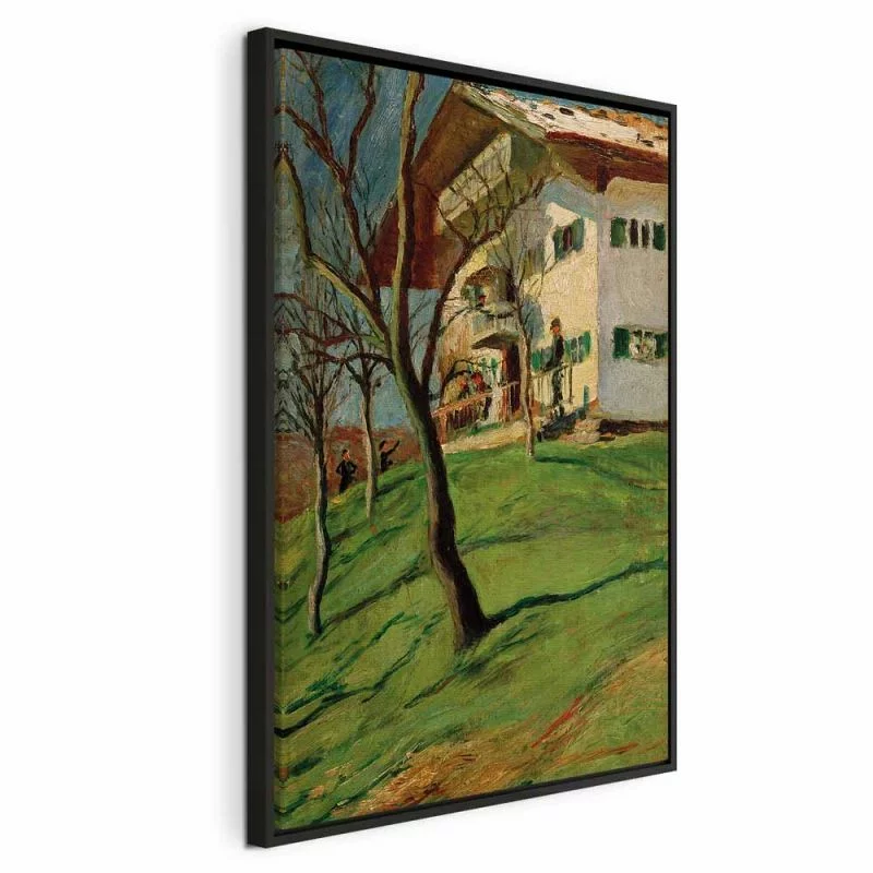 Obraz - Unser Häuschen in Tegernsee (August Macke) - obrazek 1