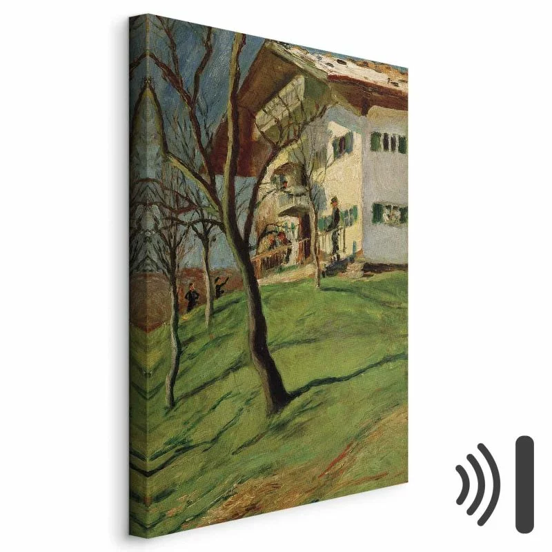 Obraz - August Macke – Nasz mały domek w Tegernsee - obrazek 1