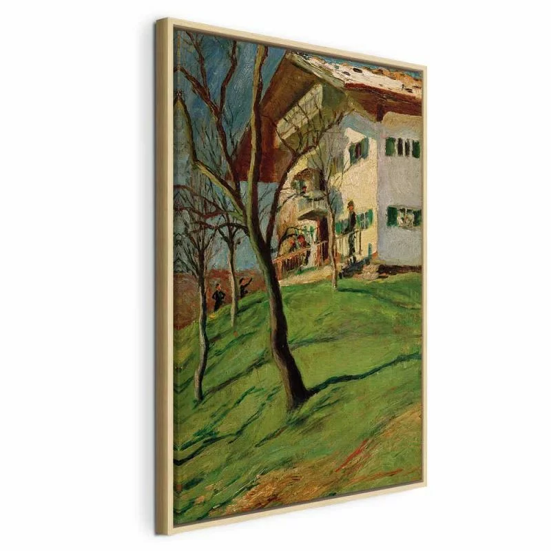 Obraz - Unser Häuschen in Tegernsee (August Macke) - obrazek 1