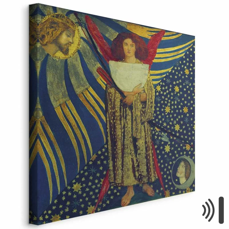 Obraz - Dante Gabriel Rossetti – Miłość Dantego - obrazek 1