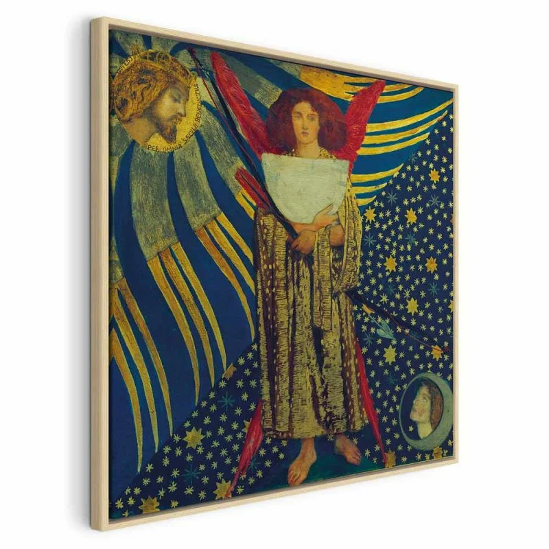 Obraz - Dante Gabriel Rossetti – Miłość Dantego - obrazek 1