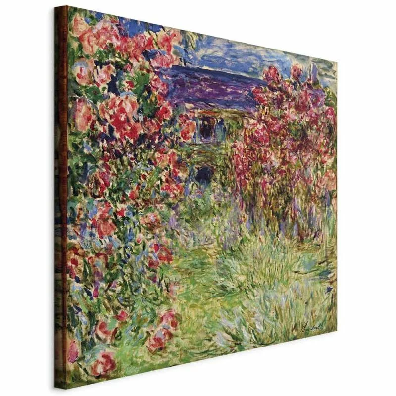 Obraz - Dom wśród róż (Claude Monet) - obrazek 1