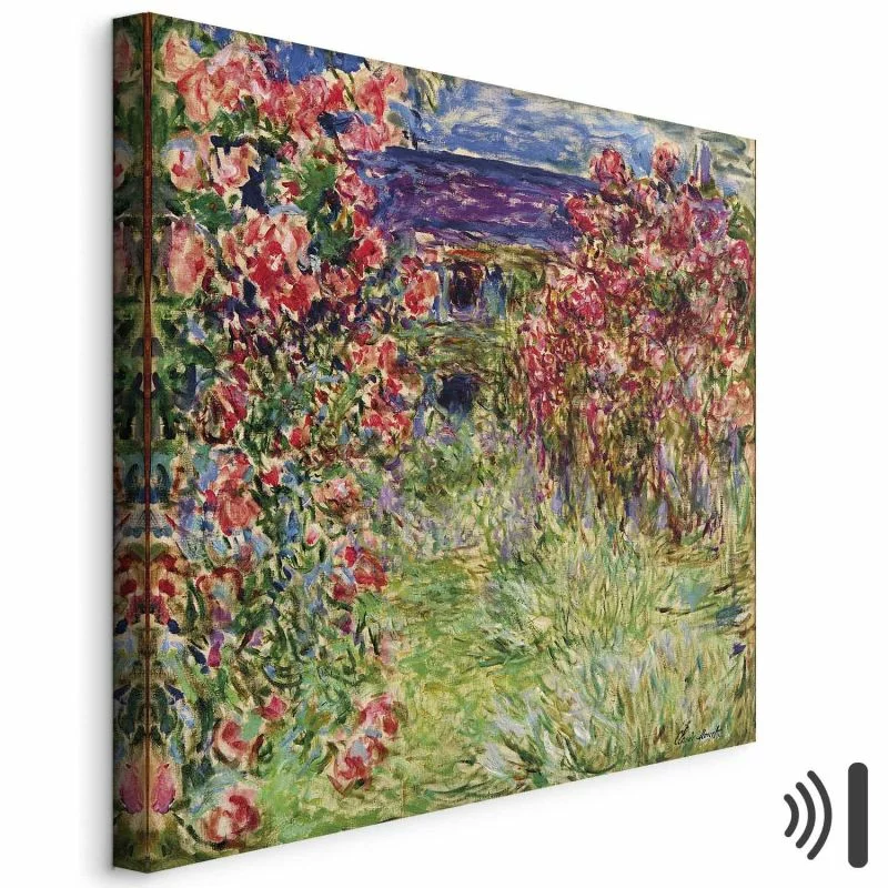 Obraz - Claude Monet – Dom wśród róż - obrazek 1