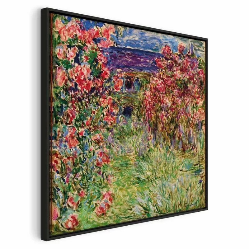Obraz - Claude Monet – Dom wśród róż - obrazek 1