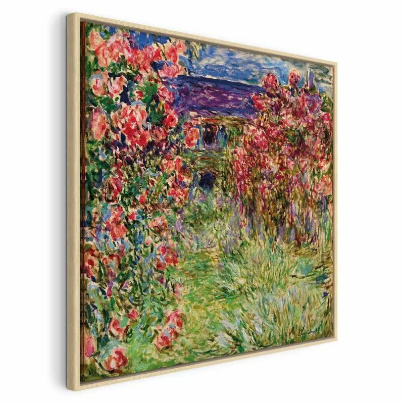Obraz - Claude Monet – Dom wśród róż - obrazek 1
