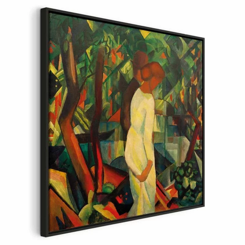 Obraz - August Macke – Para w lesie - obrazek 1