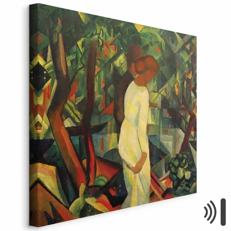 Obraz - August Macke – Para w lesie - obrazek 1