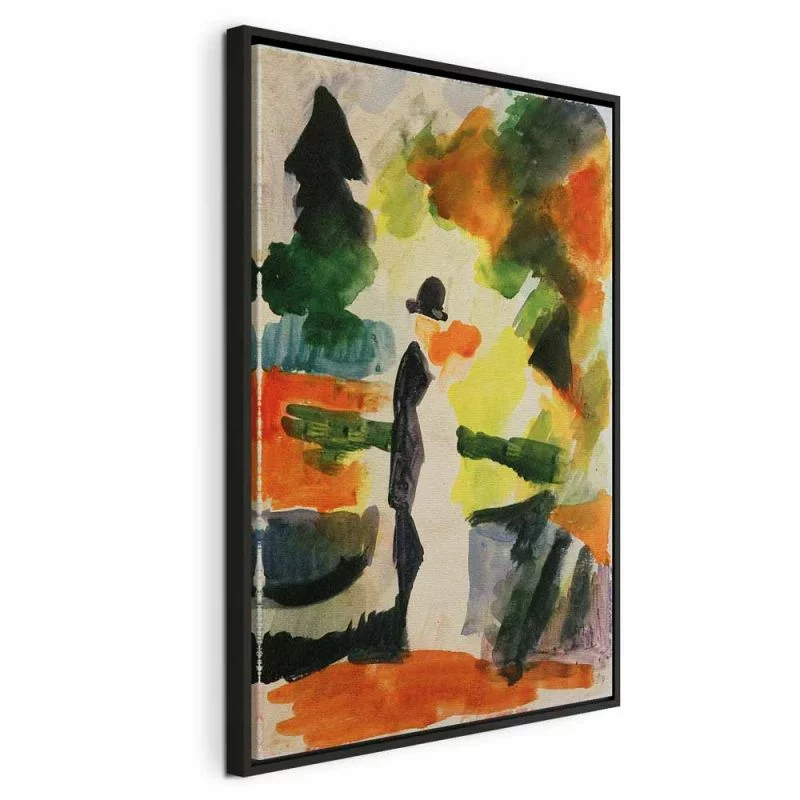 Obraz - August Macke – Para w parku - obrazek 1