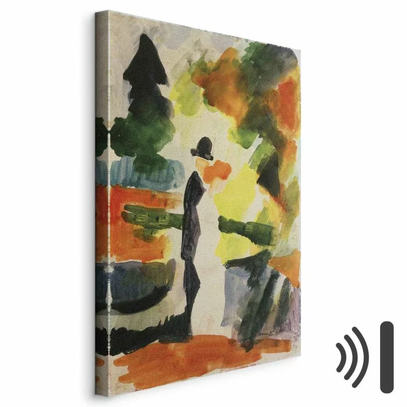 Obraz - August Macke – Para w parku - obrazek 1