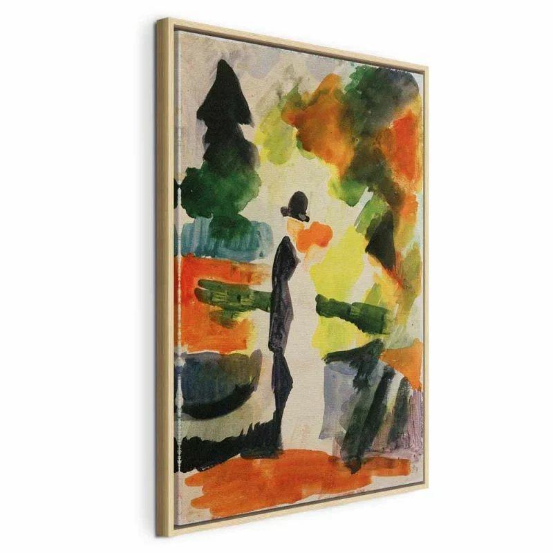 Obraz - August Macke – Para w parku - obrazek 1