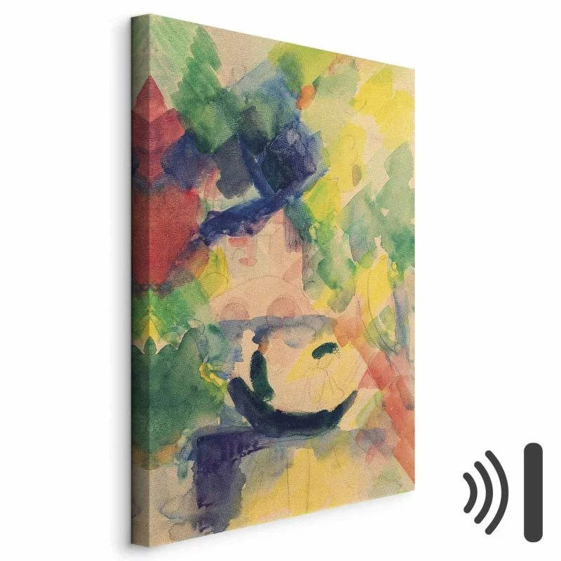 Obraz - August Macke – Para w łodzi - obrazek 1