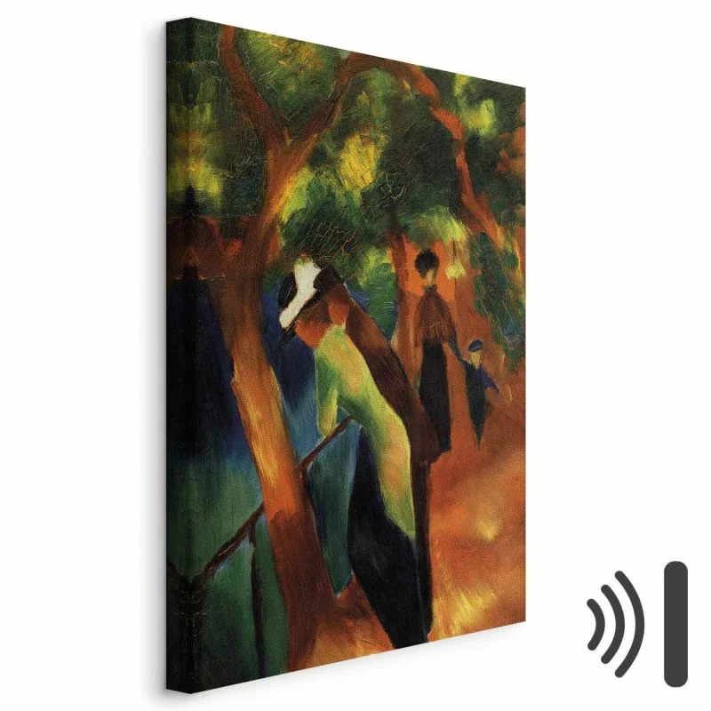 Obraz - August Macke – Słoneczna ścieżka - obrazek 1