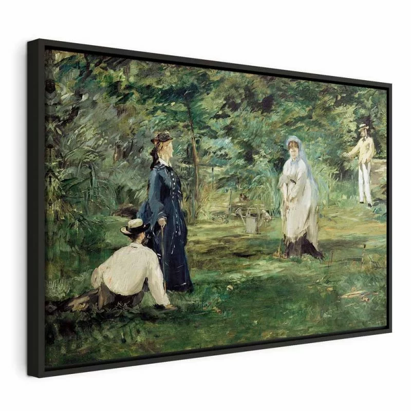 Obraz - La Partie de croquet à Paris (Edouard Manet) - obrazek 1