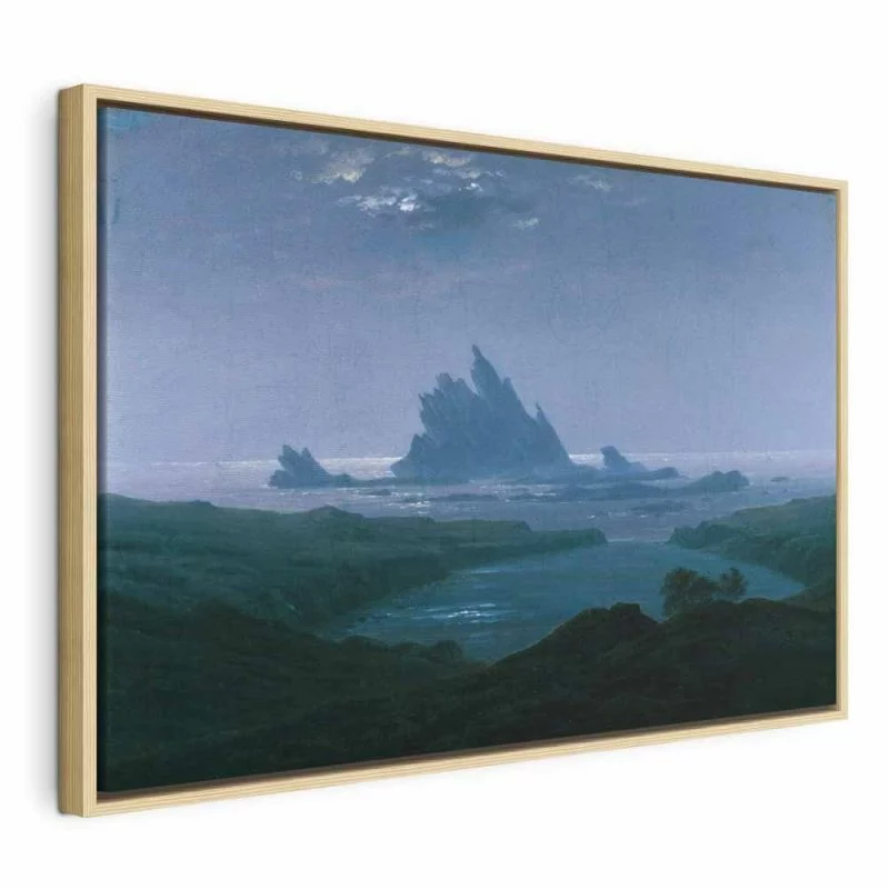 Obraz - Caspar David Friedrich – Rafa klifowa na plaży - obrazek 1