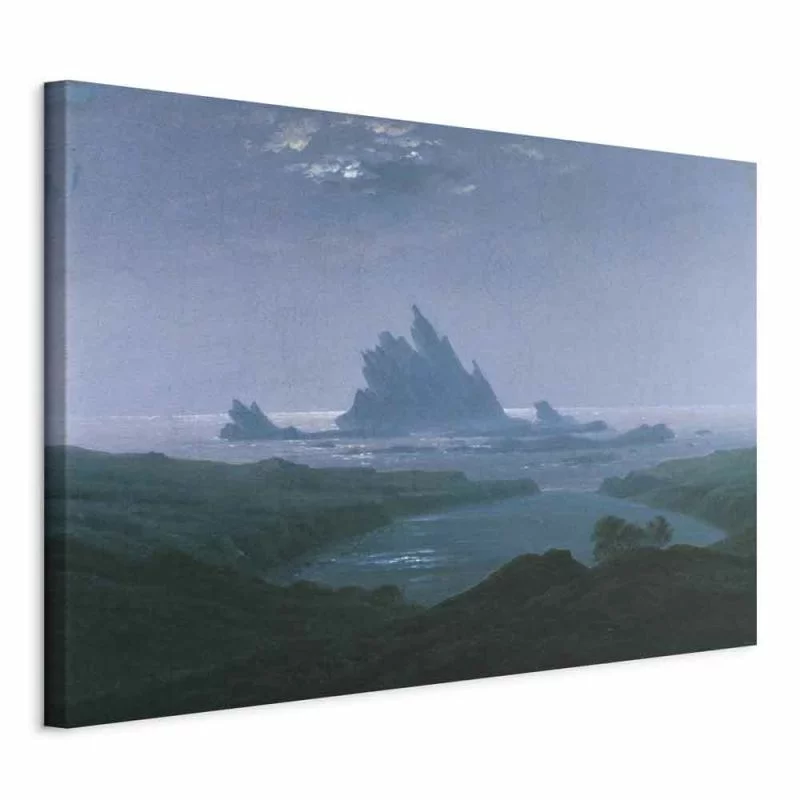 Obraz - Caspar David Friedrich – Rafa klifowa na plaży - obrazek 1